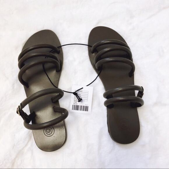 Urban Outfitter Olive Green Taylor Tube Sandal - Picture 3 of 7